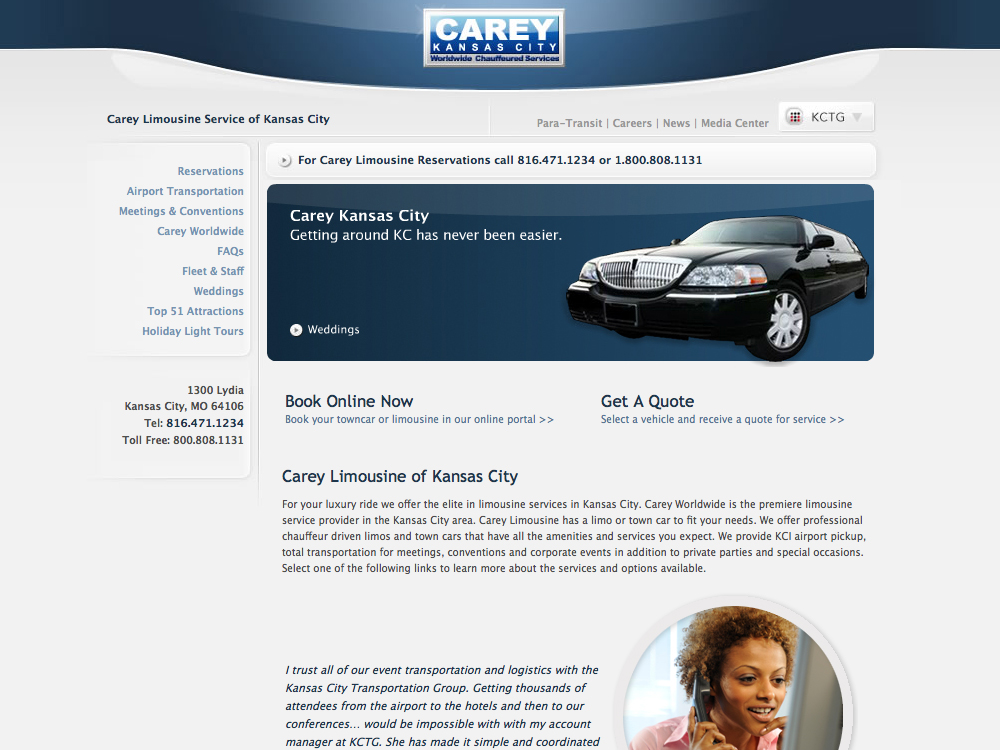 Car Service Website