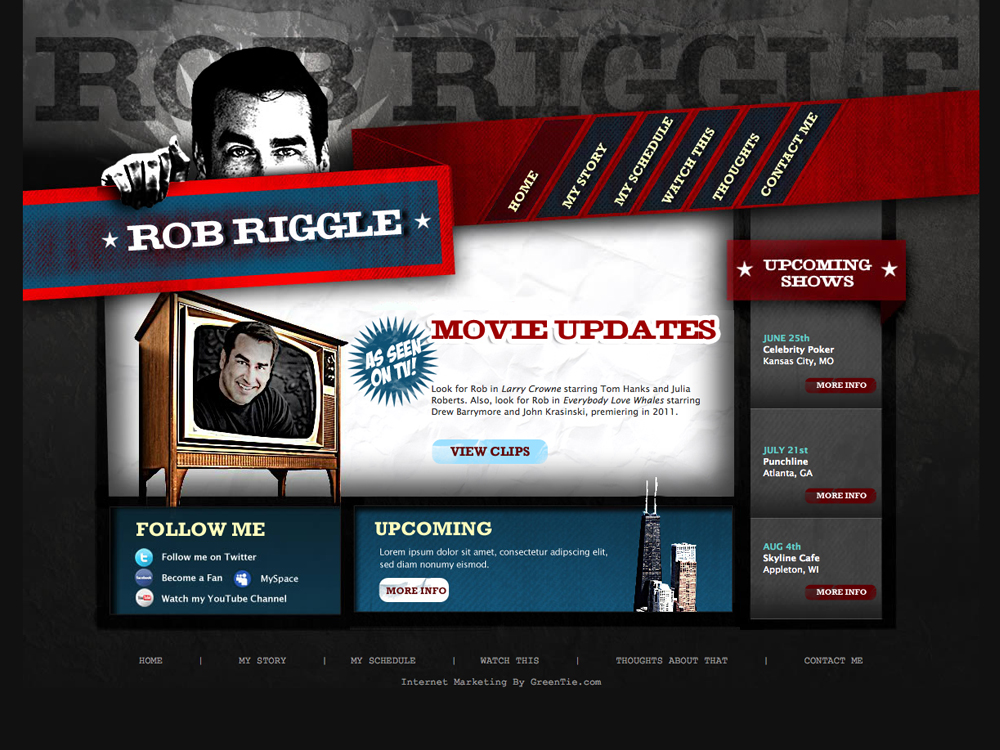 Rob Riggle Website