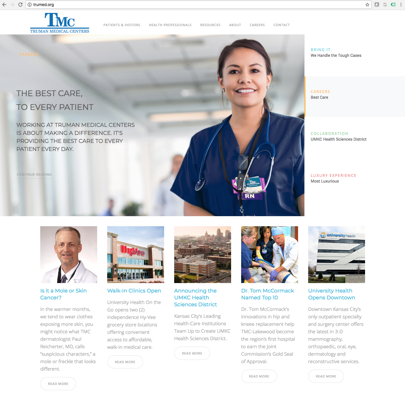Hospital Website